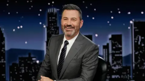 Late-night host Jimmy Kimmel for now removed from air due to controversial statements regarding right-wing commentator Charlie Kirk