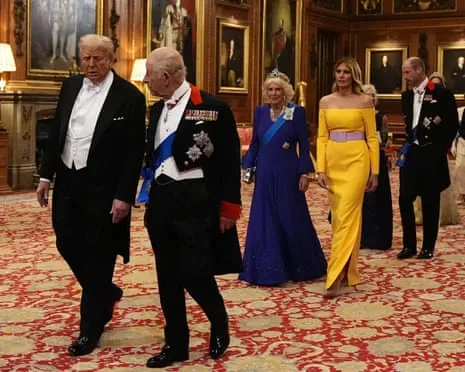 The Royal Family Deploy Red Carpet During Demonstrations; Kimmel Taken Off Air Due To Kirk Remarks