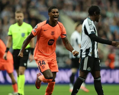Marcus Rashford's Brace Silences Newcastle's Celebrations and Seals Barça's Victory