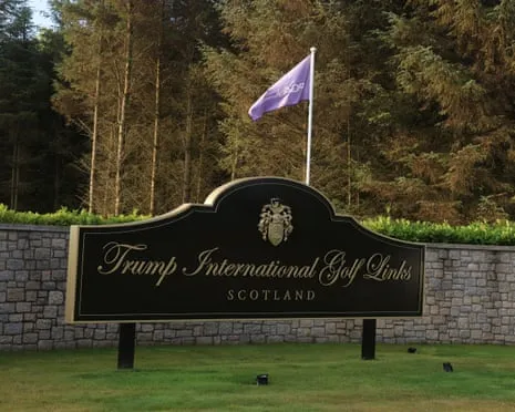 Trump Golf Course in Scotland Accused of Breaching Wastewater Standards