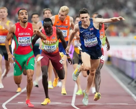 UK's Jake Wightman Narrowly Misses Gold as Portugal's Isaac Nader Takes Surprise 1500m Win