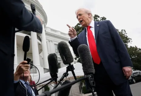 Former President Trump Confronts Aussie Journalist, Acknowledges Talks with Anthony Albanese